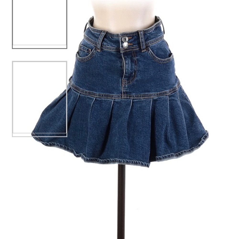 Denim Skater skirt Wild fable high rise
